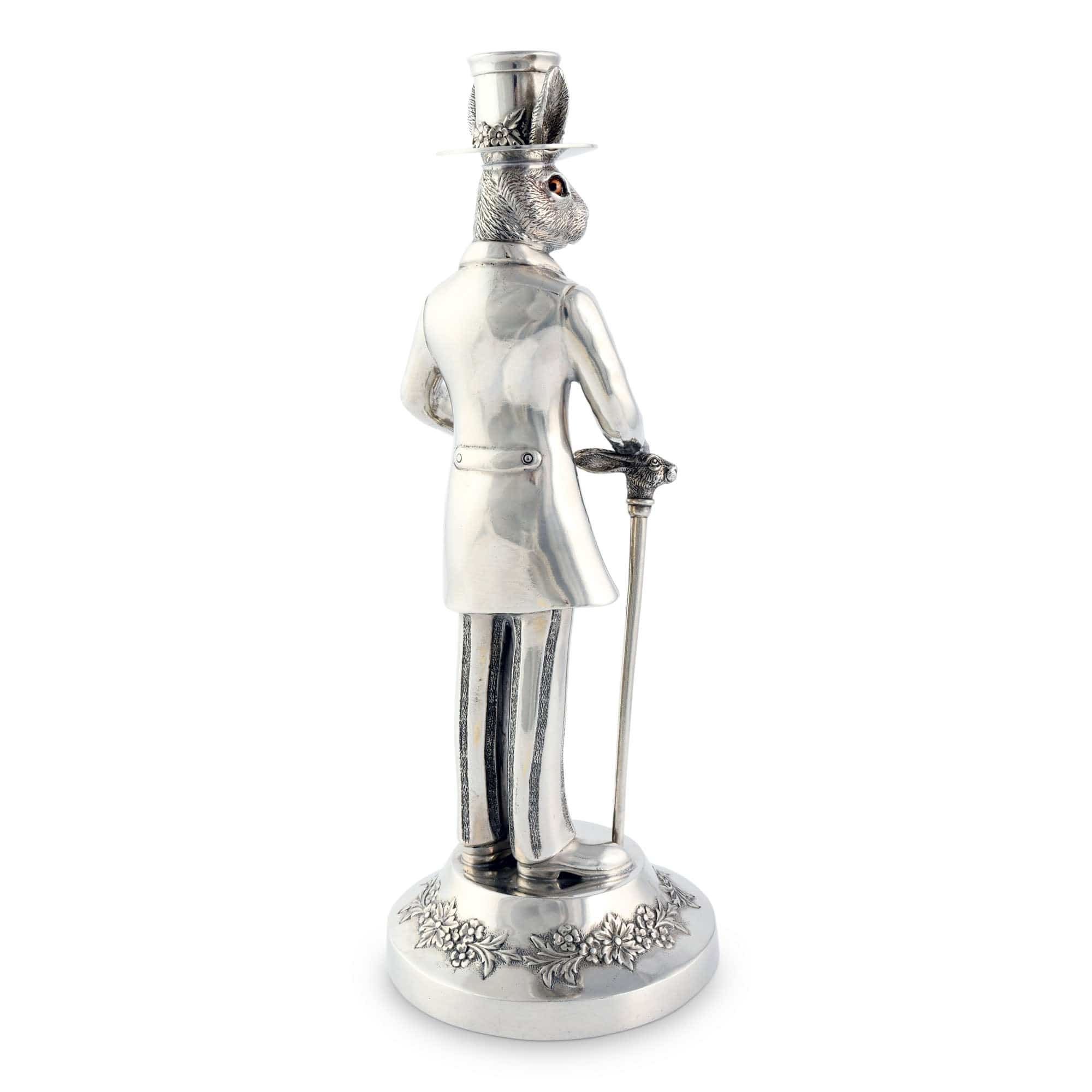 Vagabond House Giftware Vagabond House Gentleman Hare Tall Candlestick