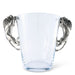 Vagabond House Serveware Vagabond House Glass Ice Bucket Lion Handles