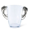 Vagabond House Serveware Vagabond House Glass Ice Bucket Lion Handles