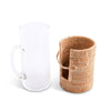 Vagabond House Serveware Vagabond House Glass Pitcher Hand Woven Wicker Natural Rattan Cover