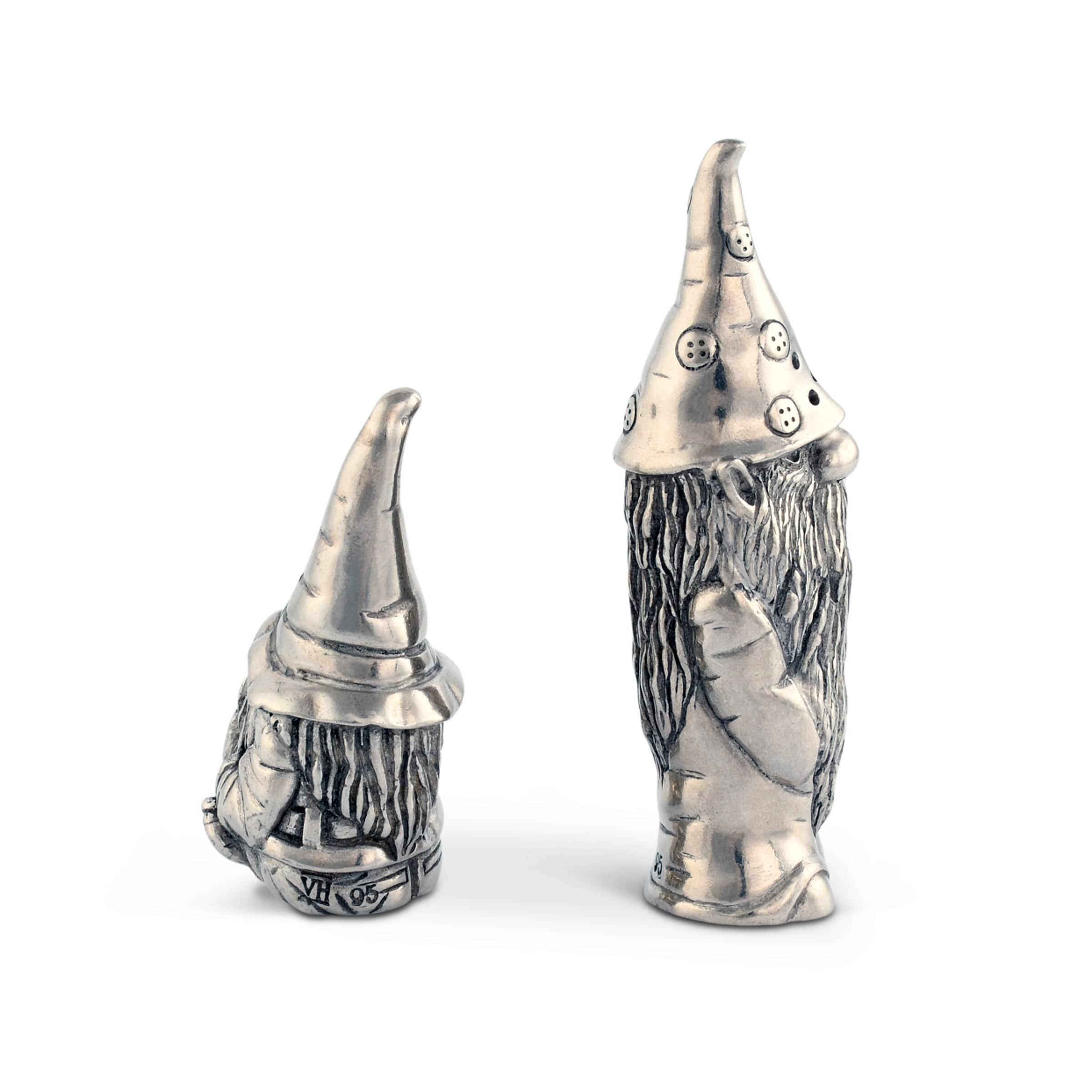 Vagabond House Serveware Vagabond House Gnome Pewter Salt and Pepper