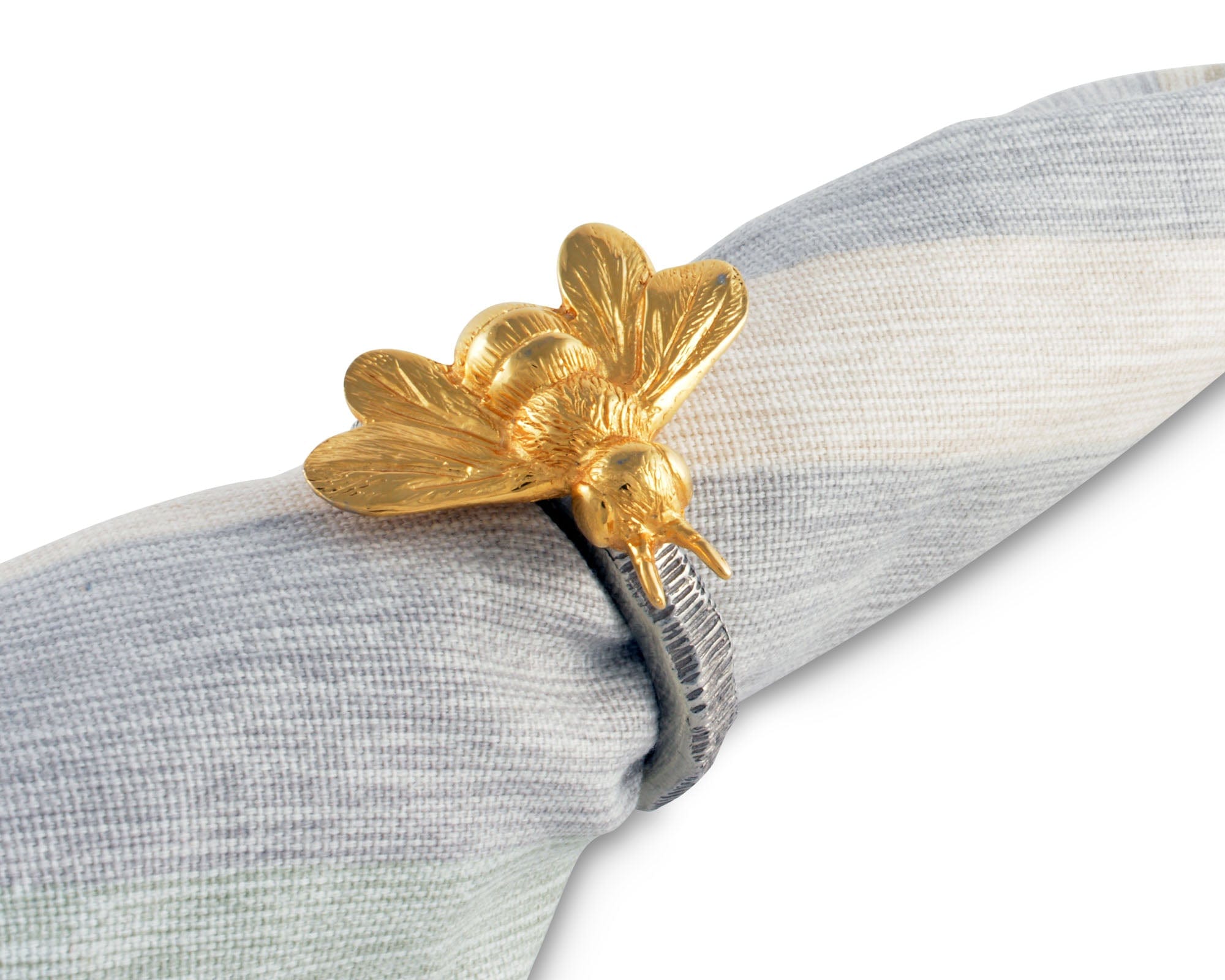 Vagabond House Serveware Vagabond House Gold Bee Napkin Ring
