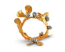 Vagabond House Giftware Vagabond House Golden Winter Berry Napkin Ring