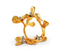 Vagabond House Giftware Vagabond House Golden Winter Berry Napkin Ring