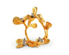 Vagabond House Giftware Vagabond House Golden Winter Berry Napkin Ring