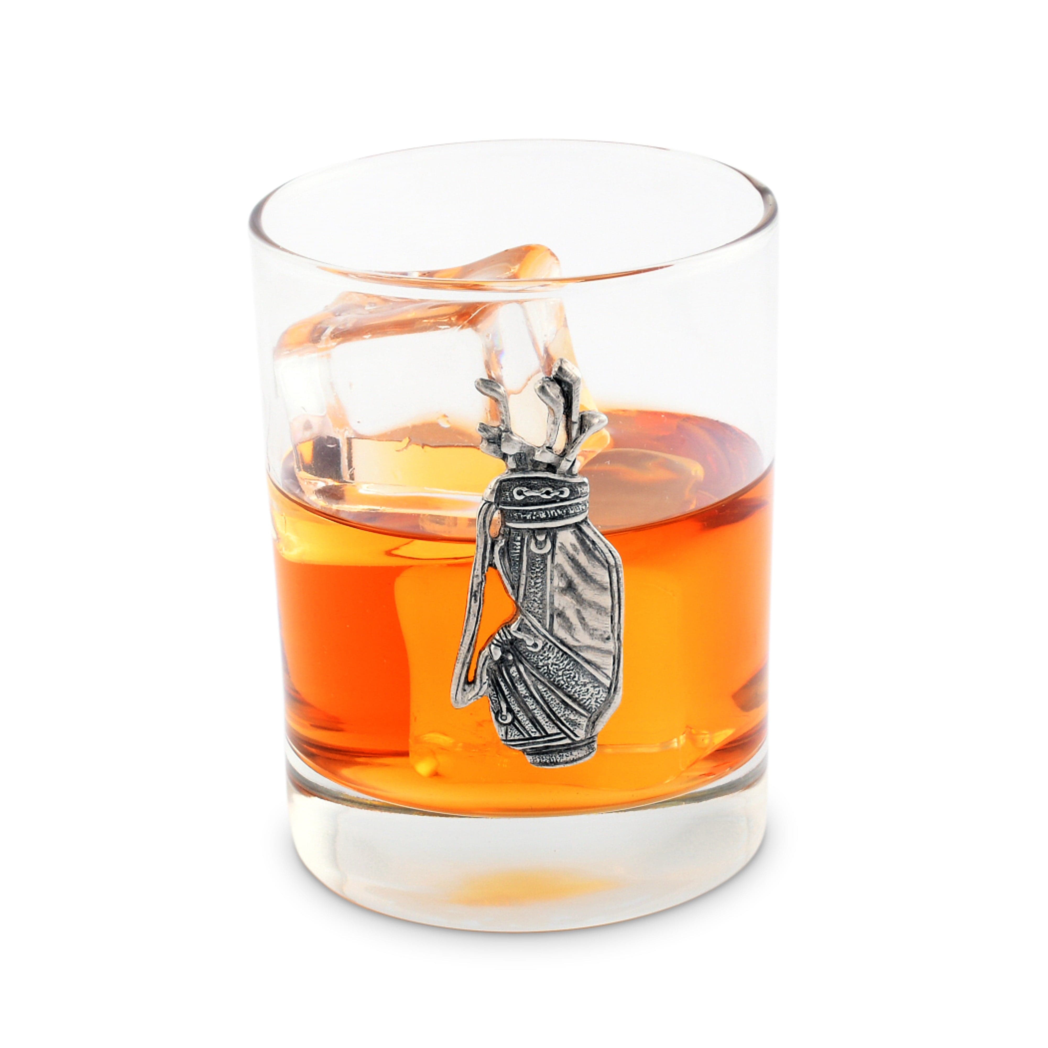 Vagabond House Serveware Vagabond House Golf Bag Double Old Fashioned Glass