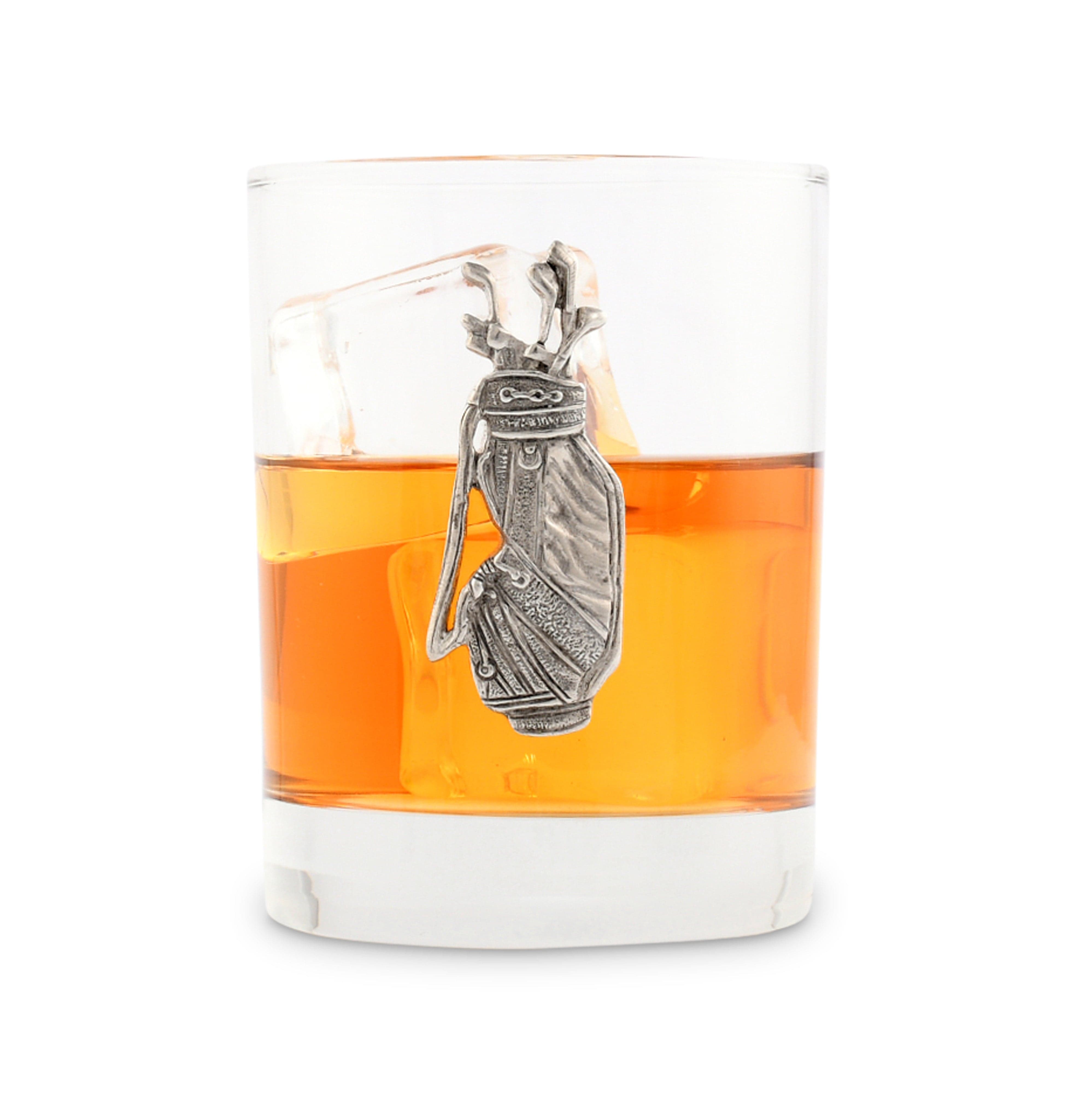 Vagabond House Serveware Vagabond House Golf Bag Double Old Fashioned Glass