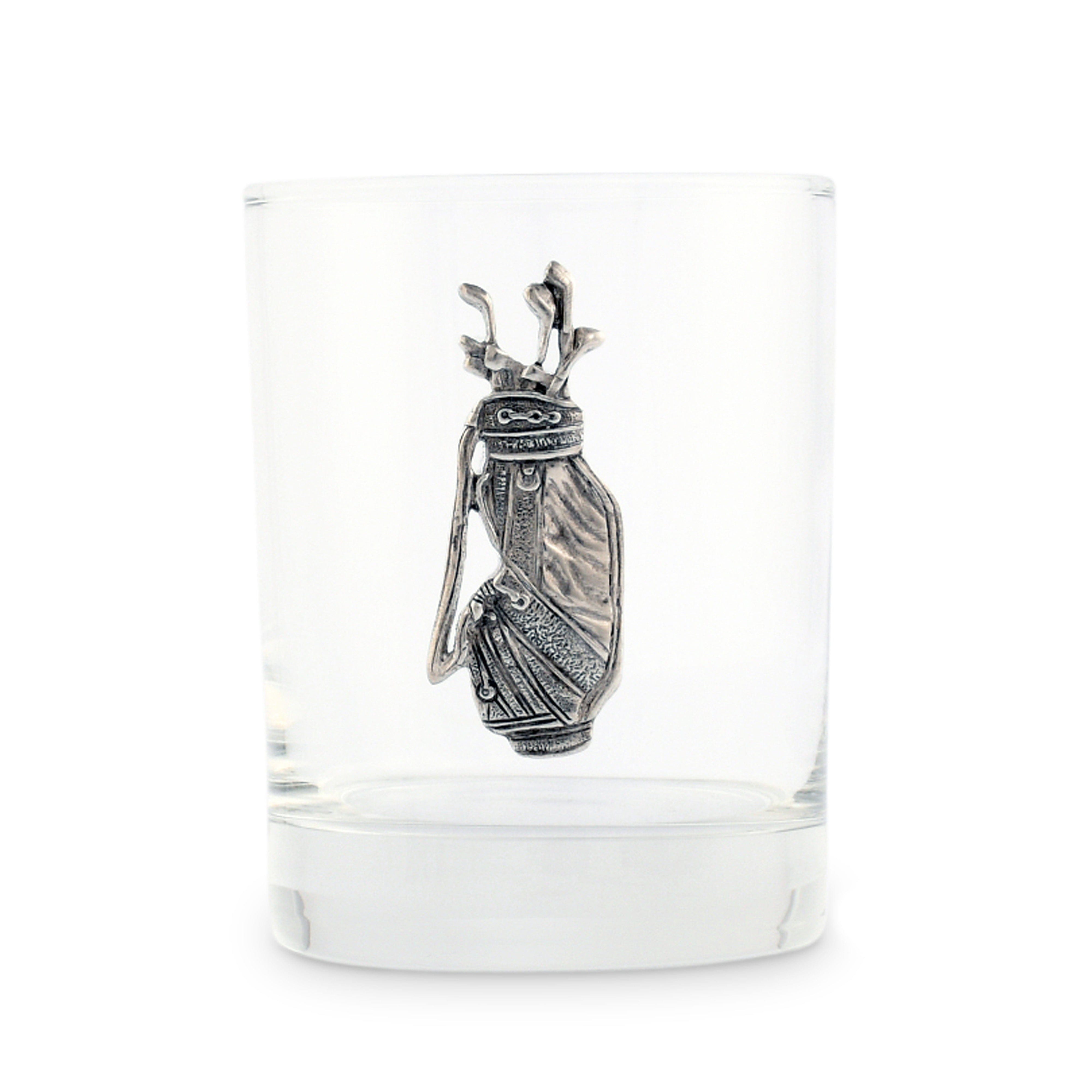Vagabond House Serveware Vagabond House Golf Bag Double Old Fashioned Glass