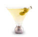 Vagabond House Serveware Vagabond House Golf Ball Cocktail /  Martini Glass