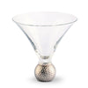 Vagabond House Serveware Vagabond House Golf Ball Cocktail /  Martini Glass