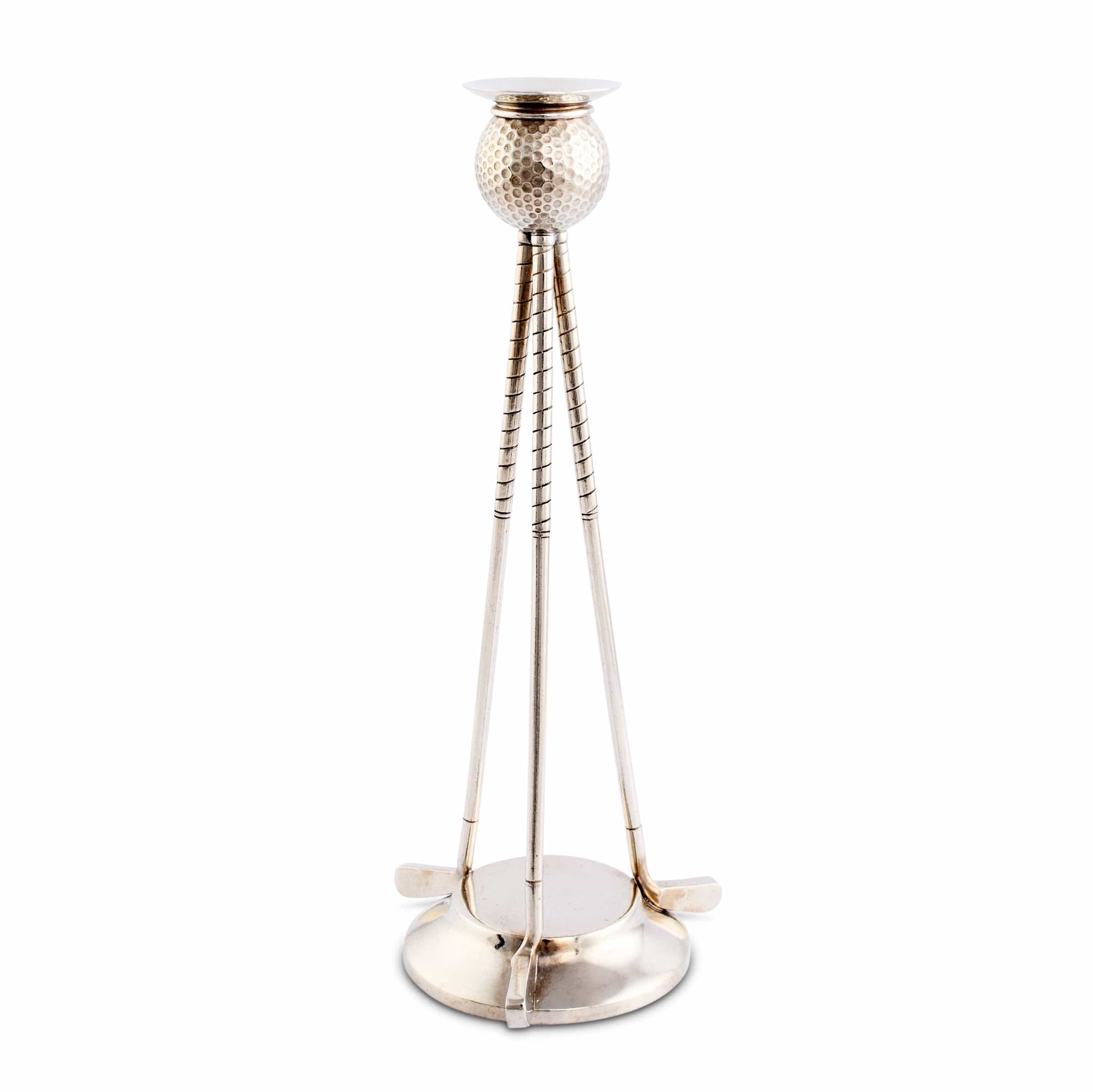 Vagabond House Giftware Vagabond House Golf Club Pewter Candlestick