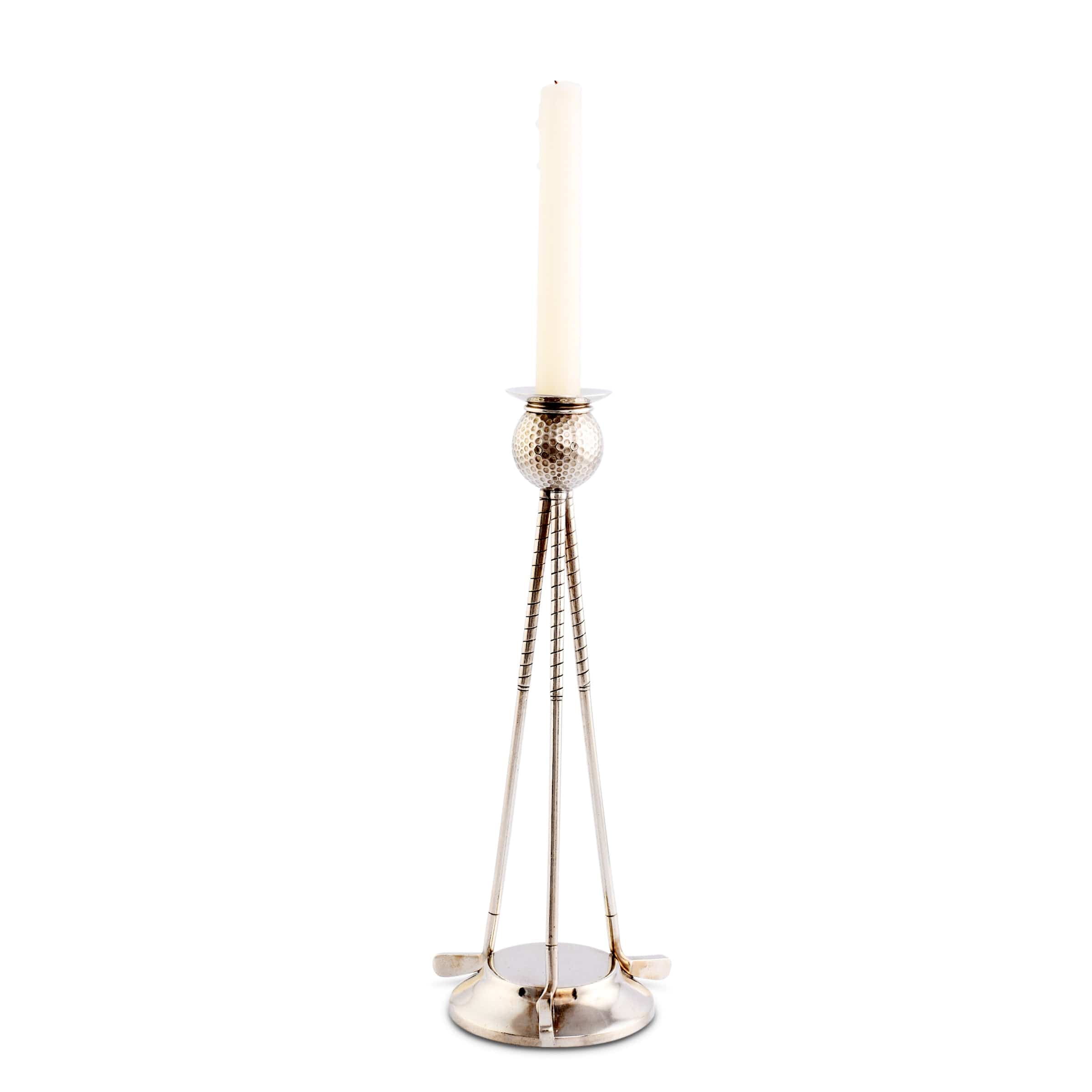 Vagabond House Giftware Vagabond House Golf Club Pewter Candlestick
