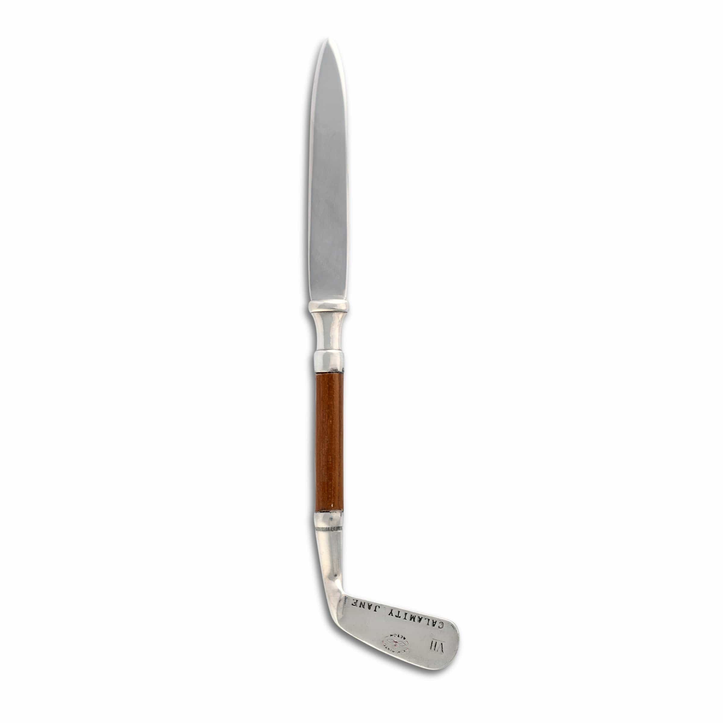Vagabond House Giftware Vagabond House Golf Club Pewter Letter Opener