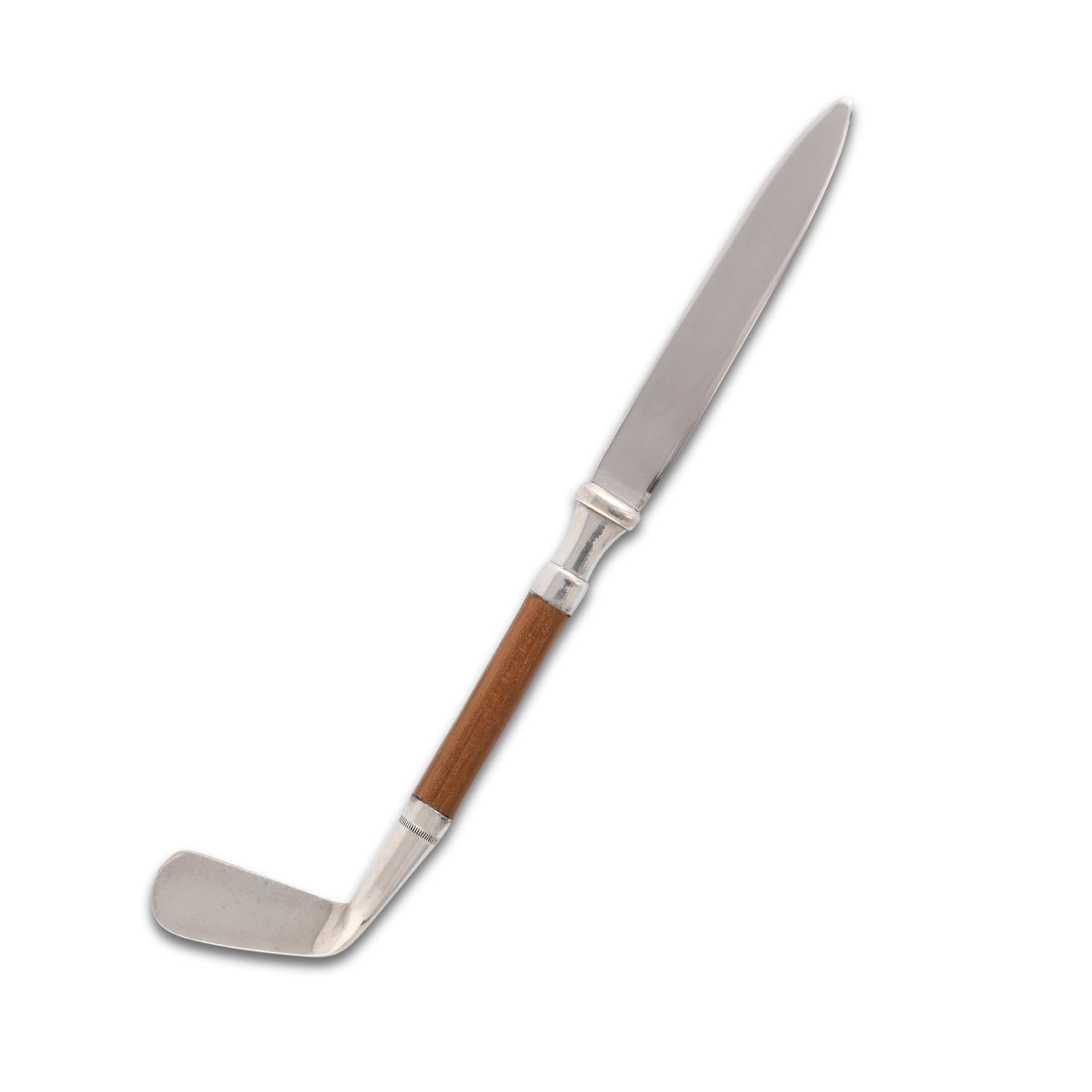 Vagabond House Giftware Vagabond House Golf Club Pewter Letter Opener