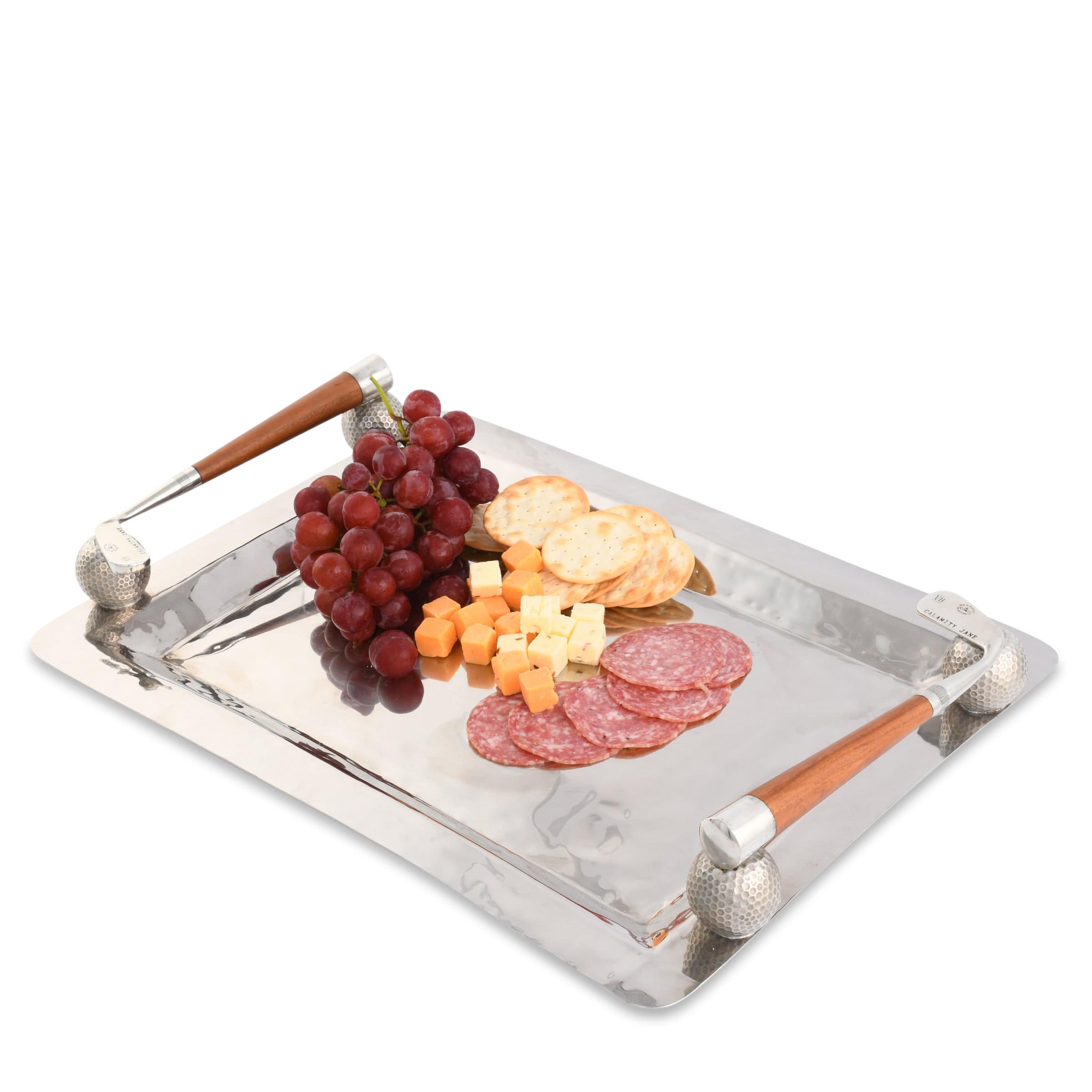 Vagabond House Serveware Vagabond House Golf Handle Stainless Tray