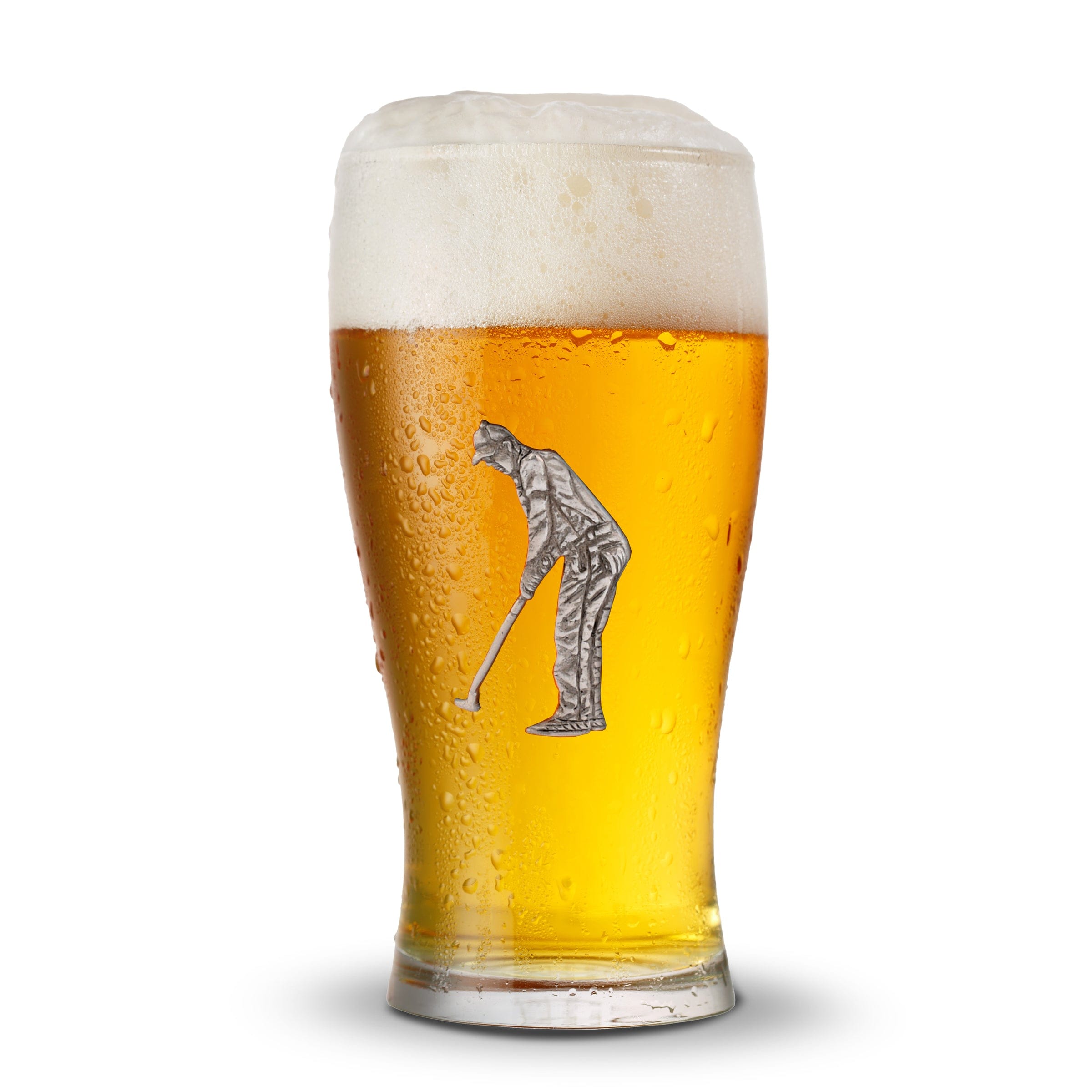 Vagabond House Serveware Vagabond House Golfer Beer Glass