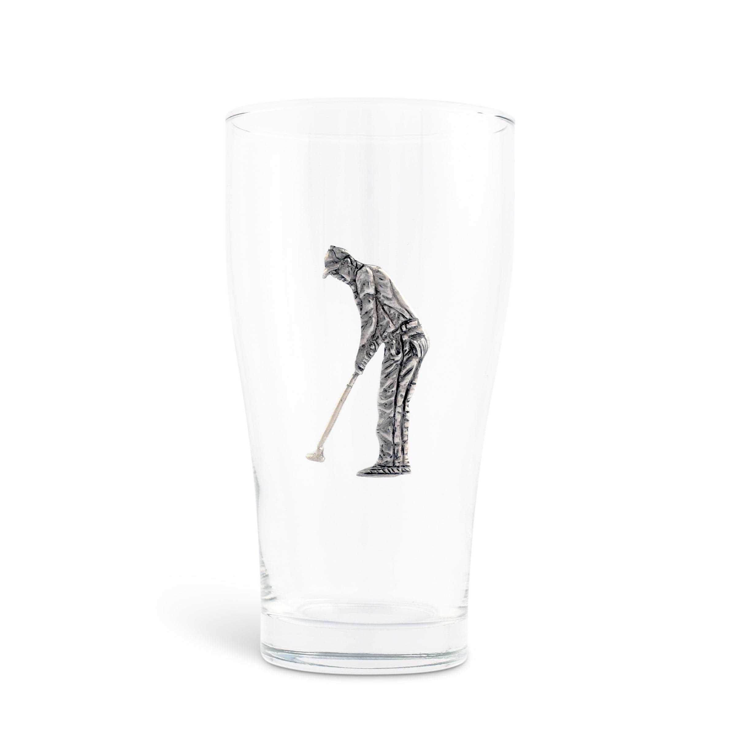 Vagabond House Serveware Vagabond House Golfer Beer Glass