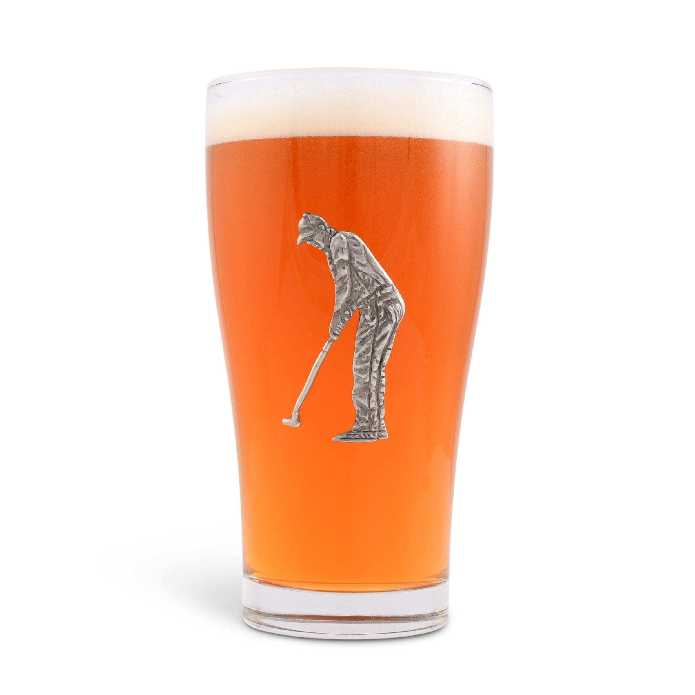 Vagabond House Serveware Vagabond House Golfer Beer Glass