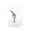 Vagabond House Serveware Vagabond House Golfer Double Old Fashioned Glass