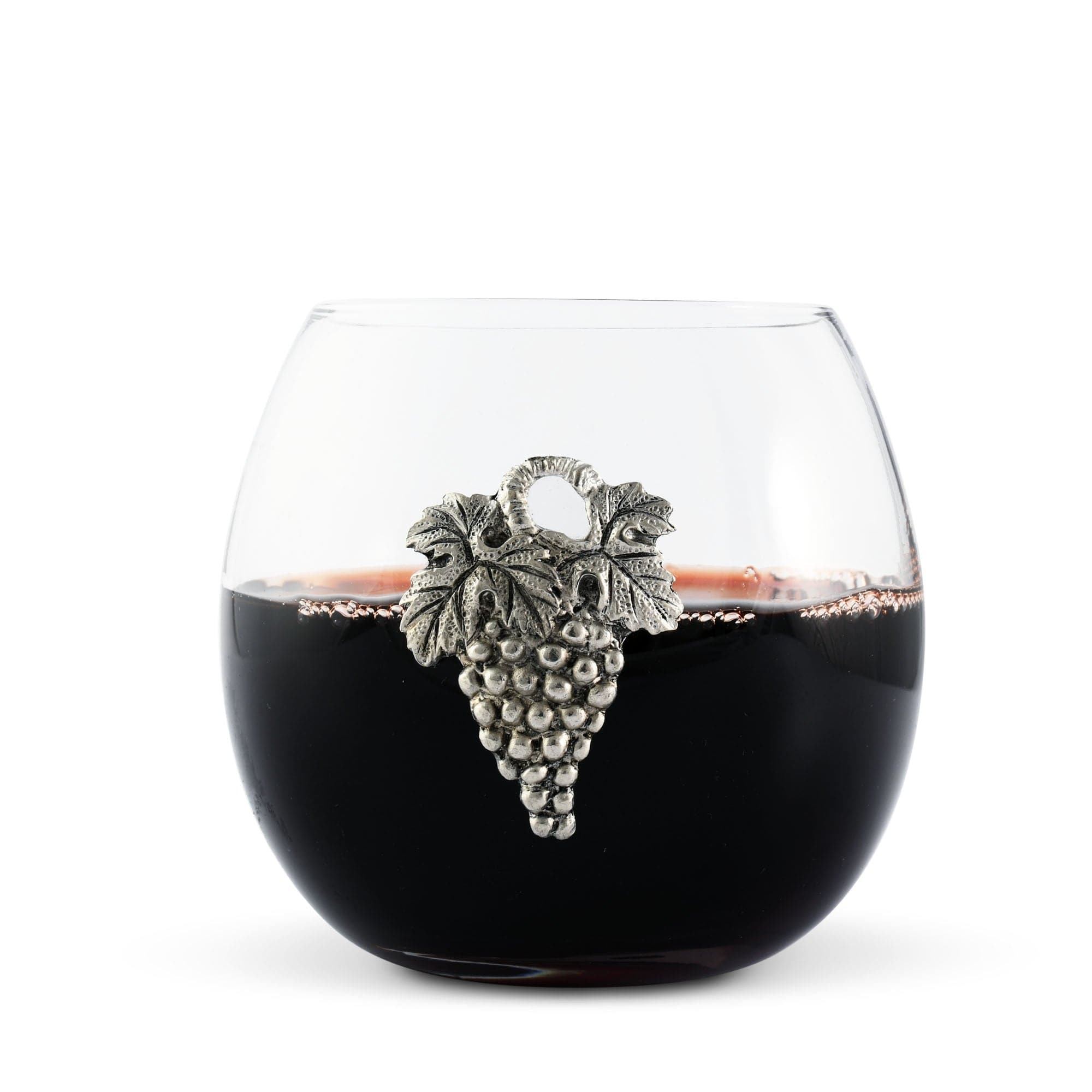 Vagabond House Serveware Vagabond House Grape Stemless Wine Glass