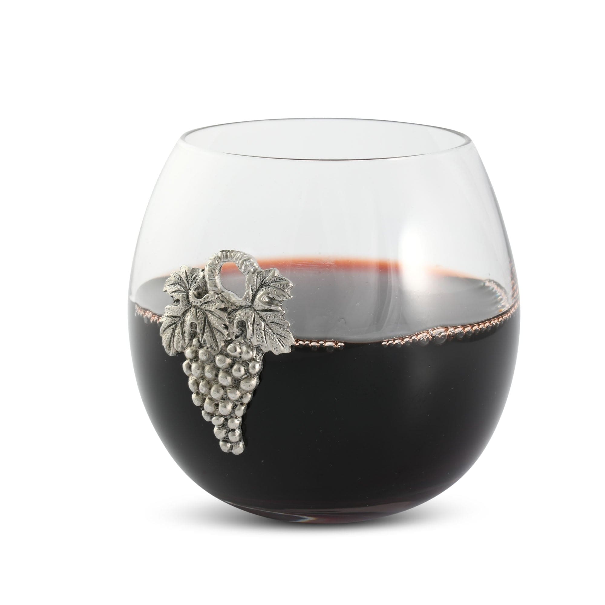 Vagabond House Serveware Vagabond House Grape Stemless Wine Glass