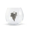 Vagabond House Serveware Vagabond House Grape Stemless Wine Glass
