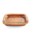 Vagabond House Serveware Vagabond House Hand Woven Rattan 3qt Rectangular Casserole Holder