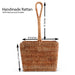 Vagabond House Serveware Vagabond House Hand Woven Rattan Wicker Flatware Caddy