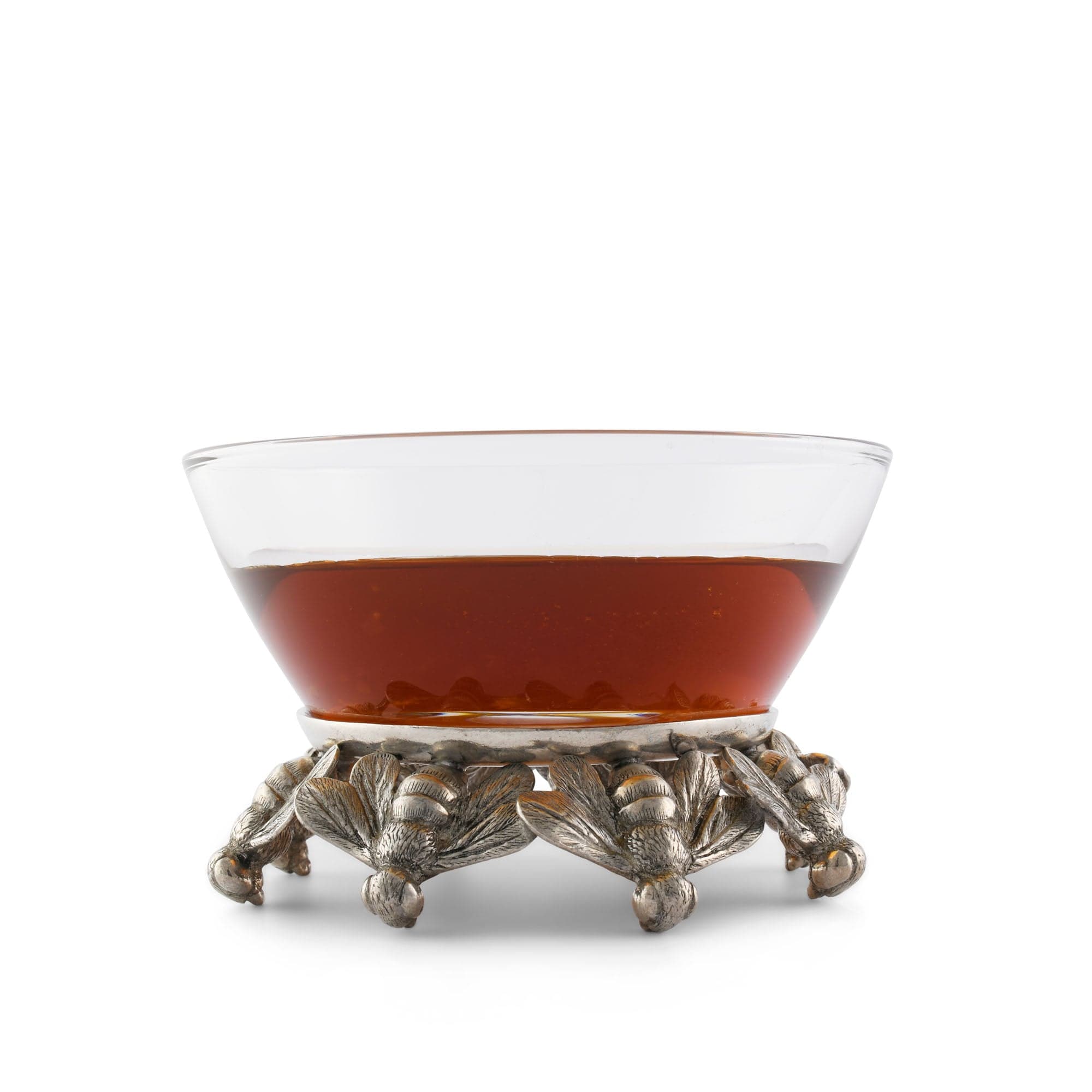 Vagabond House Serveware Vagabond House Honeybee Glass Bowl