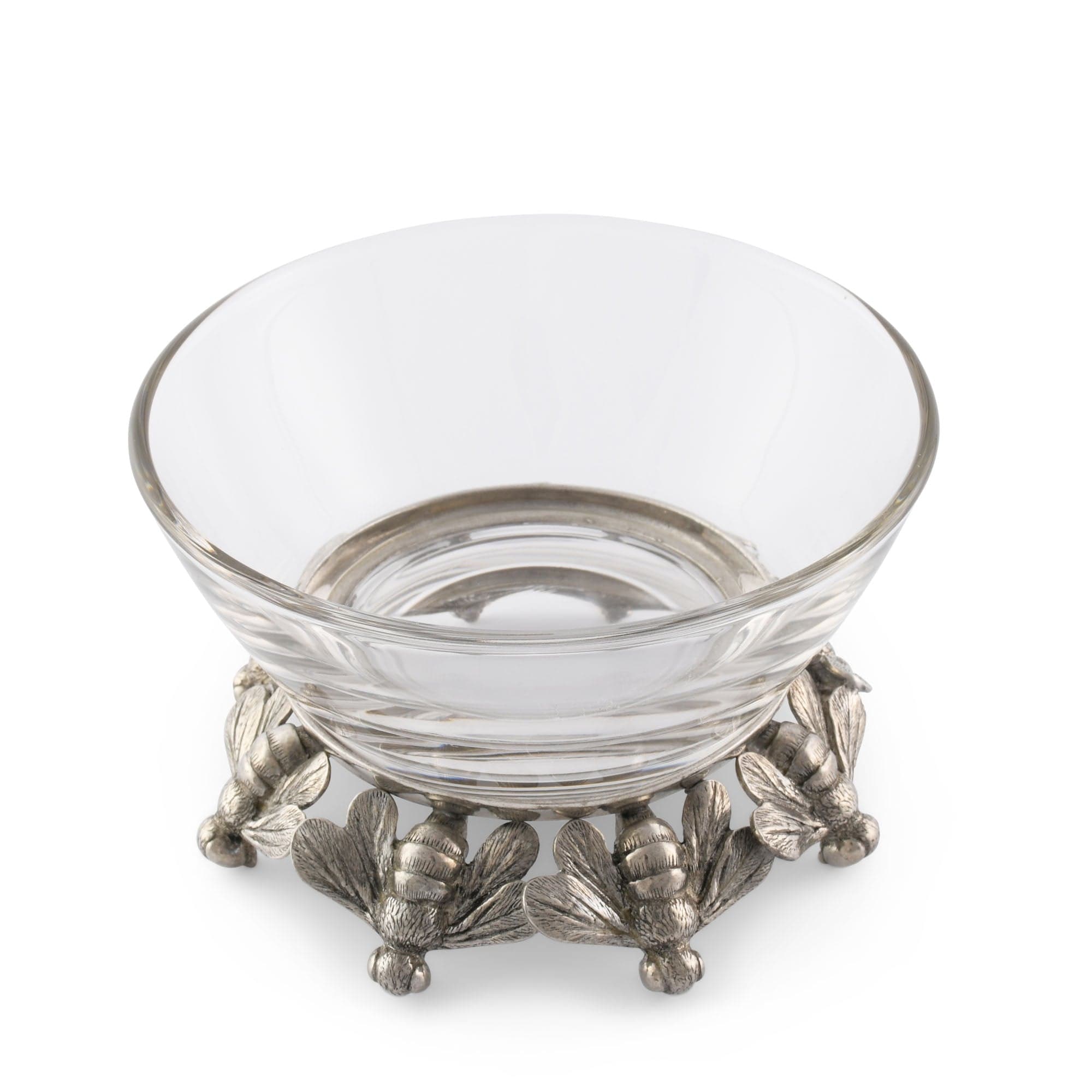 Vagabond House Serveware Vagabond House Honeybee Glass Bowl