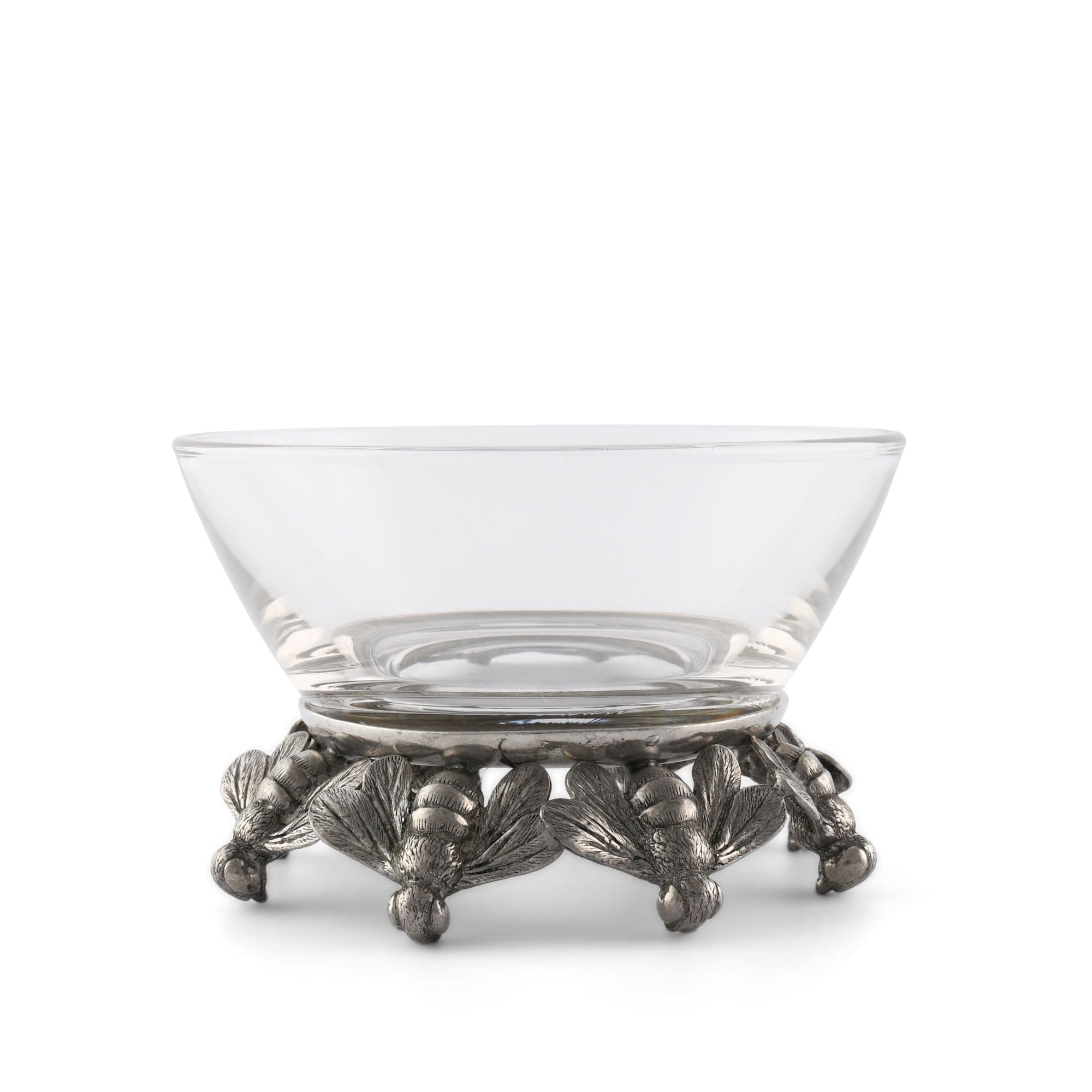 Vagabond House Serveware Vagabond House Honeybee Glass Bowl
