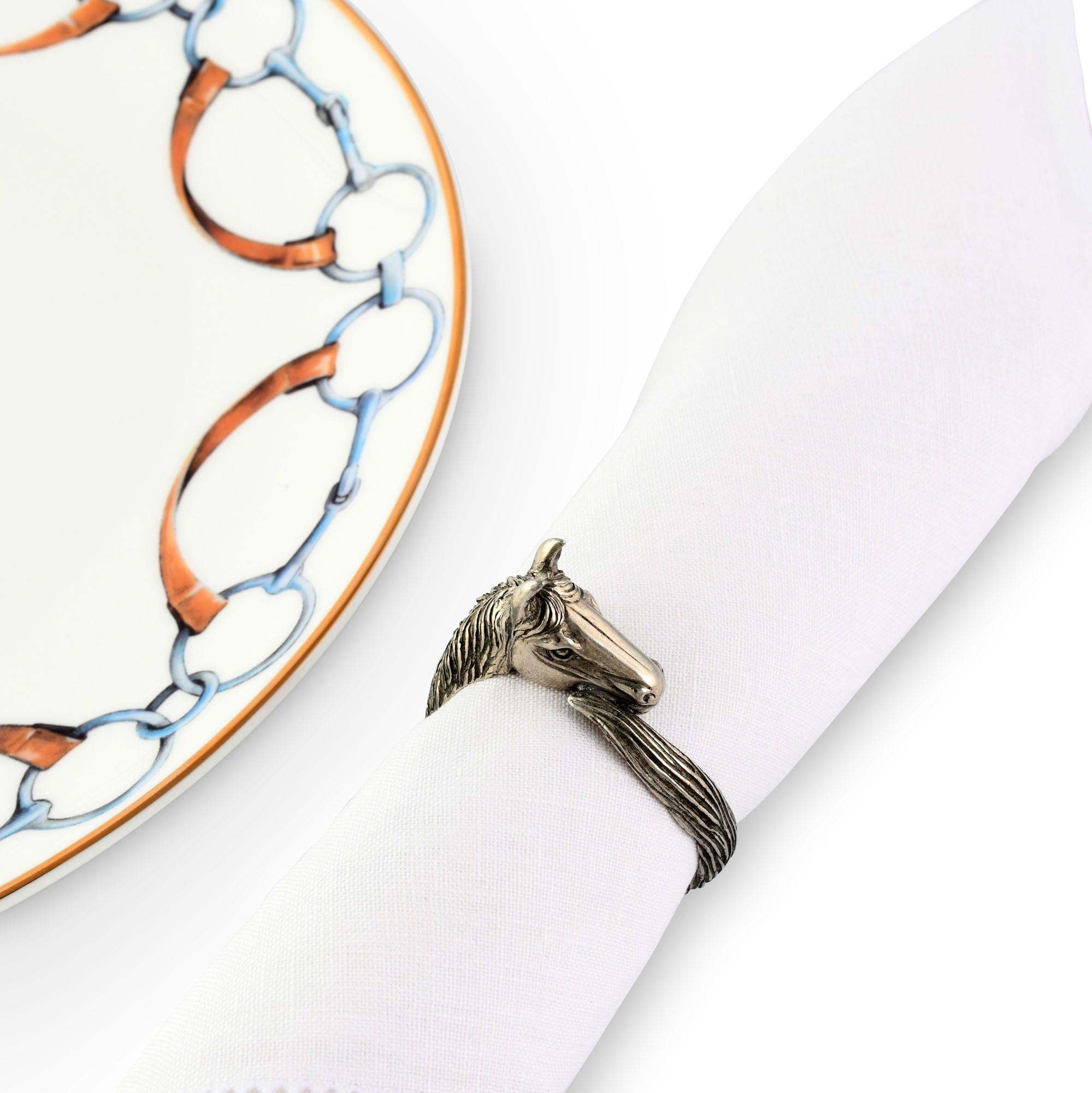 Vagabond House Serveware Vagabond House Horse Head Napkin Ring