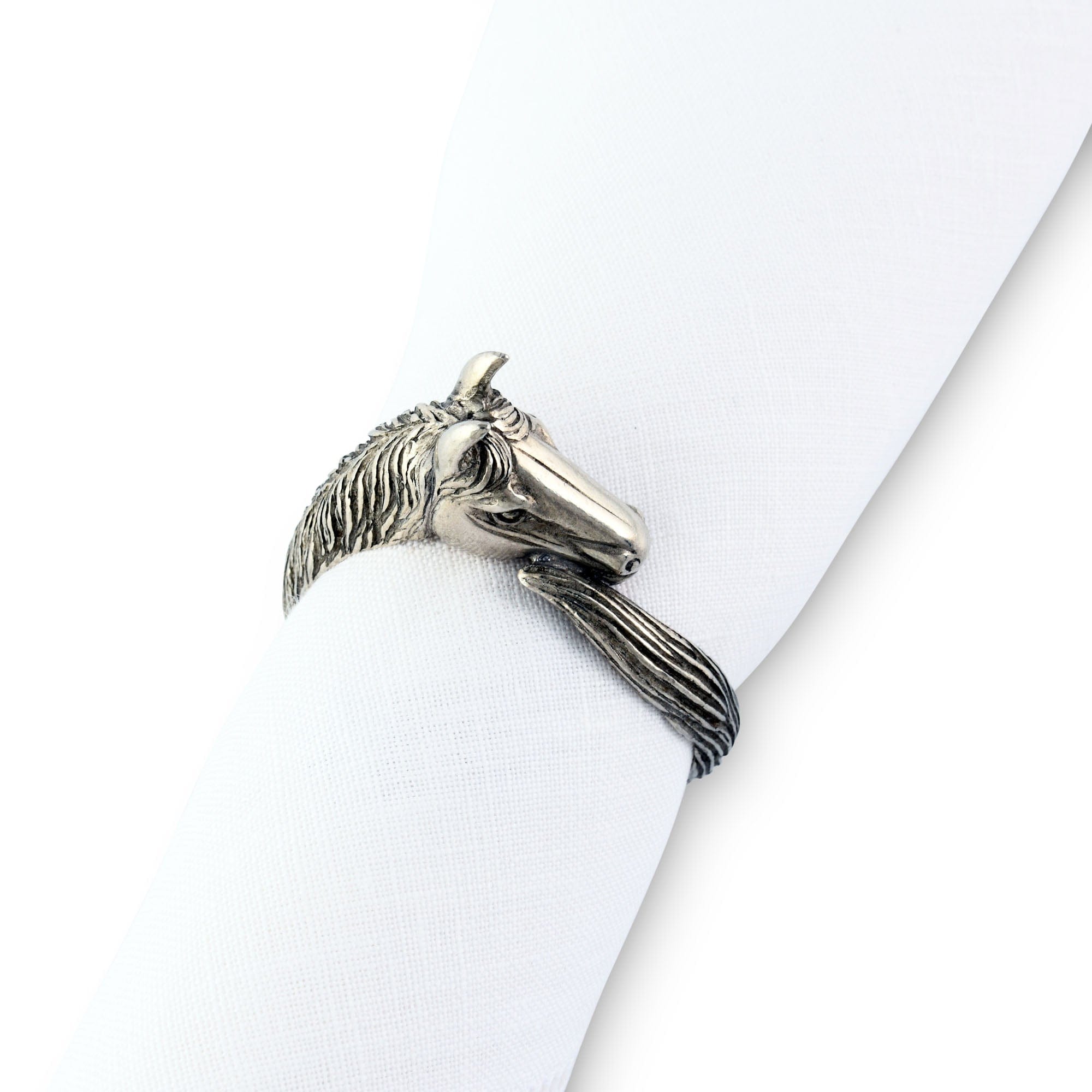 Vagabond House Serveware Vagabond House Horse Head Napkin Ring
