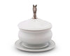 Vagabond House Serveware Vagabond House Horse Head Porcelain Lidded Bowl
