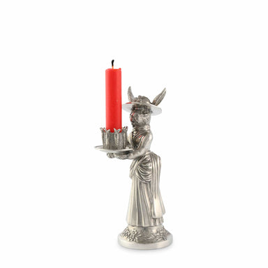 Vagabond House Giftware Vagabond House Lady Hare Short Candlestick