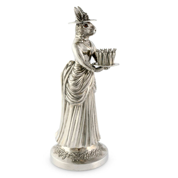 Vagabond House Giftware Vagabond House Lady Hare Tall Candlestick