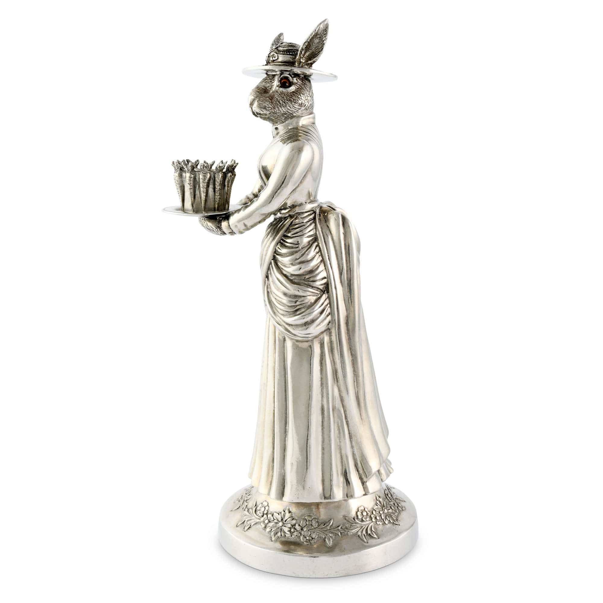 Vagabond House Giftware Vagabond House Lady Hare Tall Candlestick