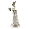 Vagabond House Giftware Vagabond House Lady Hare Tall Candlestick
