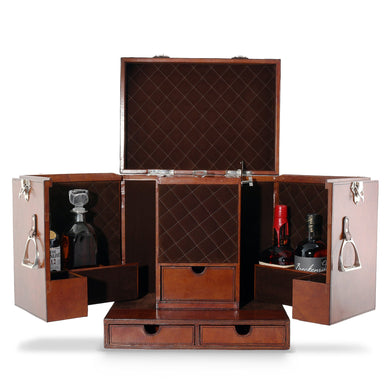 Vagabond House Serveware Vagabond House Leather Stirrup Handle  Bar Case