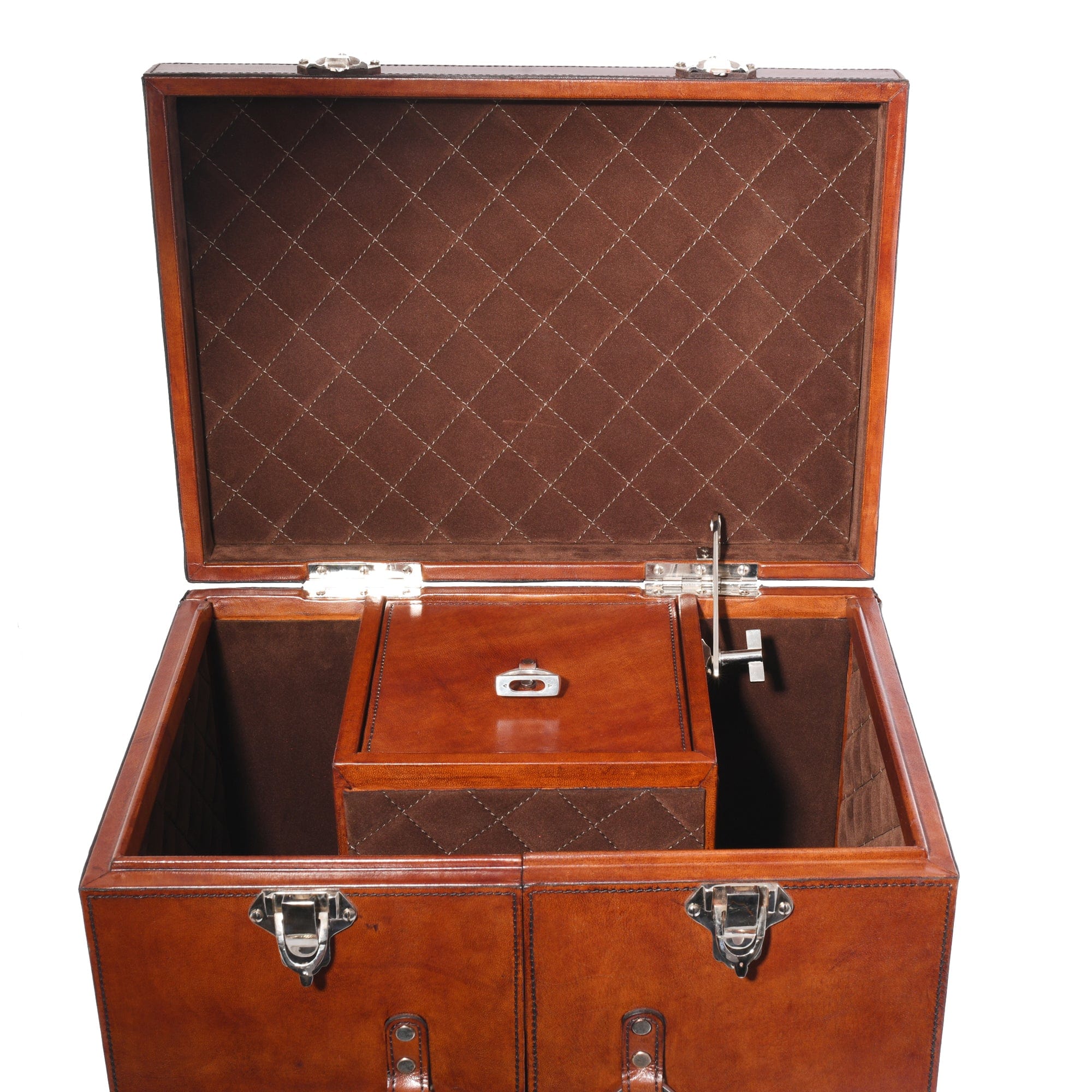 Vagabond House Serveware Vagabond House Leather Stirrup Handle  Bar Case