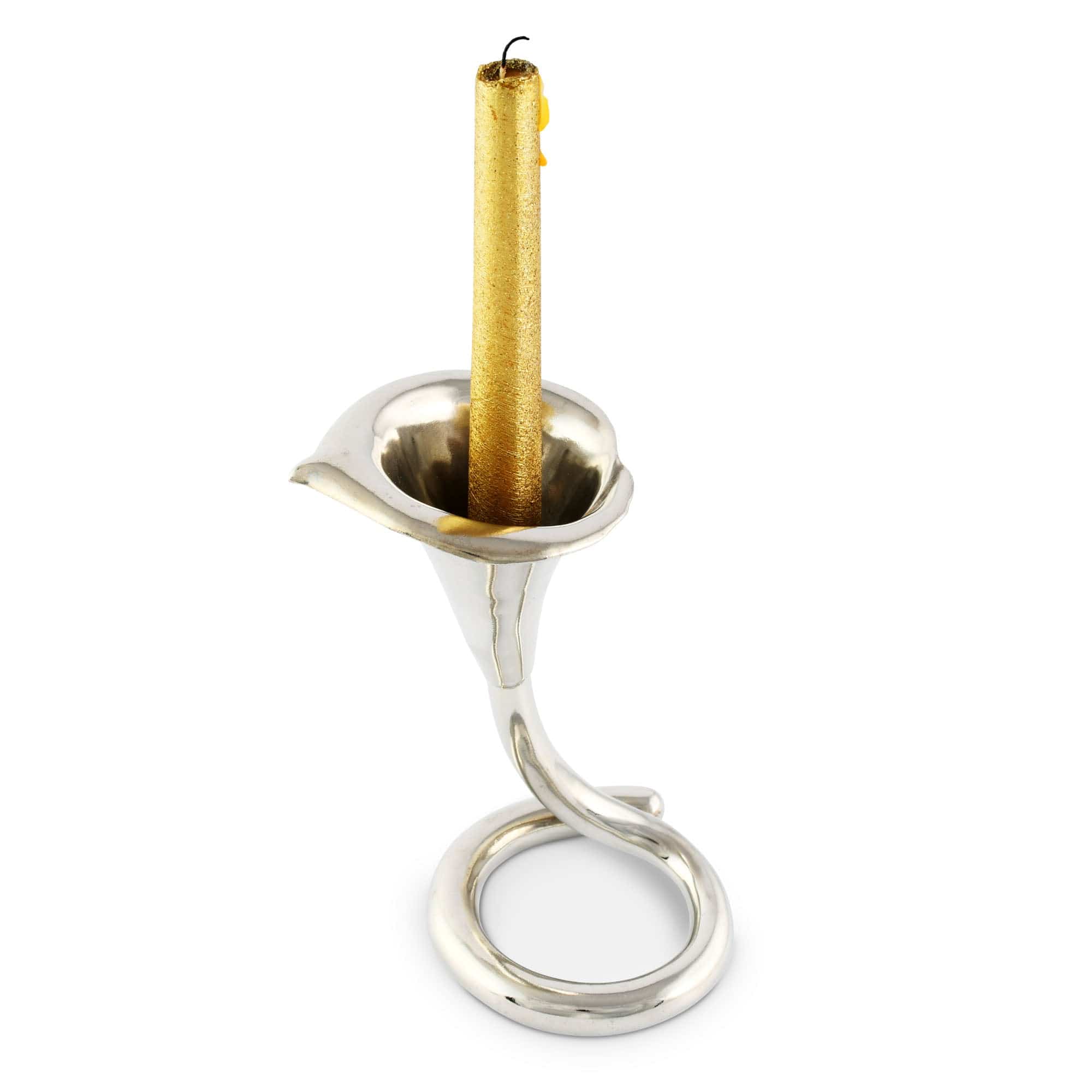 Vagabond House Giftware Vagabond House Lily Candlestick Short