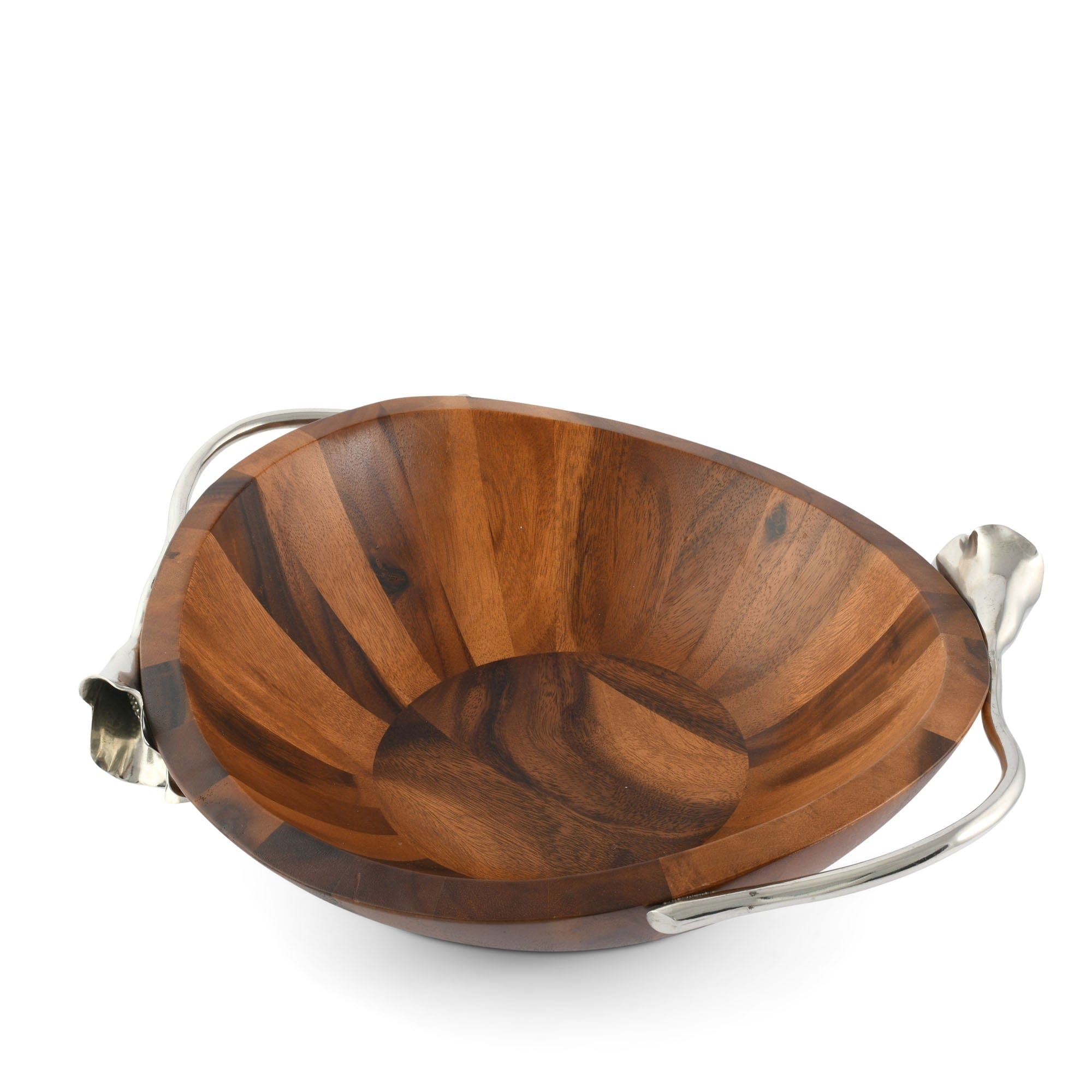 Vagabond House Serveware Vagabond House Lily Wood Salad Bowl