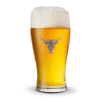 Vagabond House Serveware Vagabond House Long  Horn Beer Glass