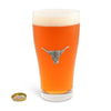 Vagabond House Serveware Vagabond House Long  Horn Beer Glass