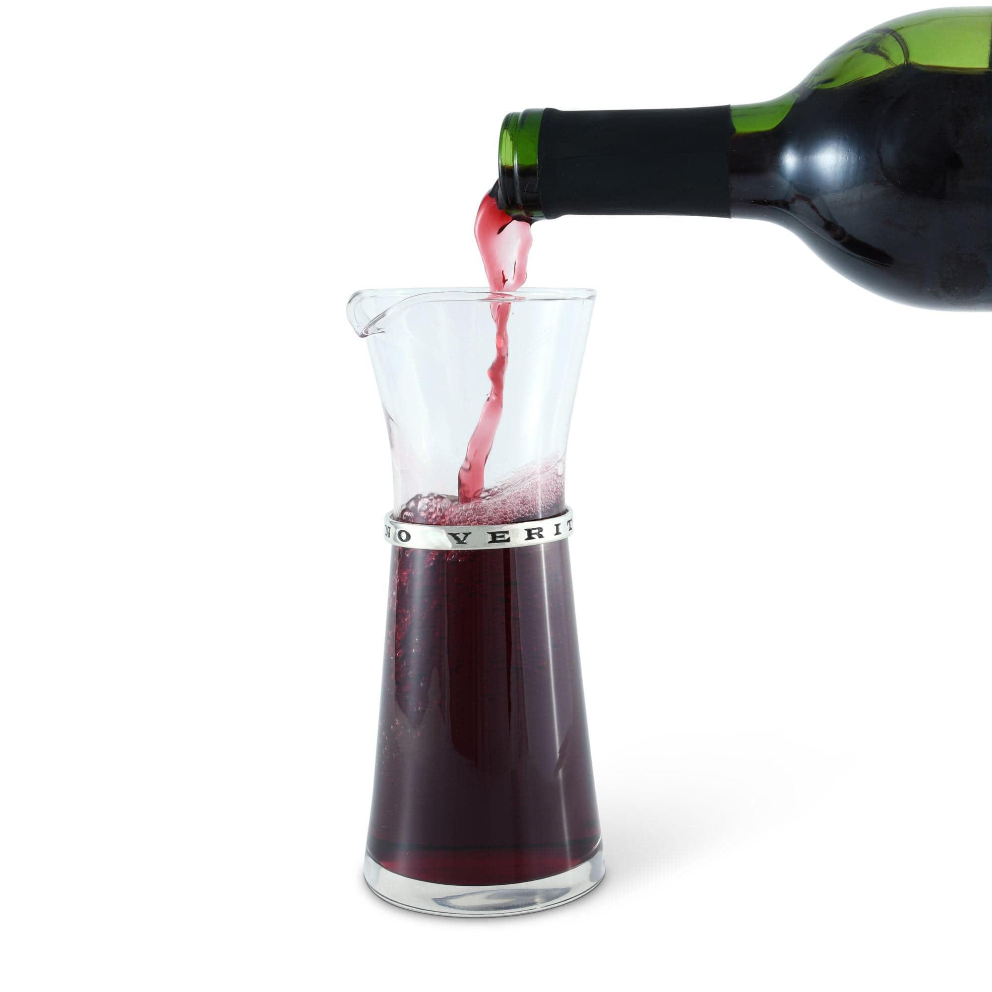 Vagabond House Serveware Vagabond House Medici In Vino Veritas Wine Carafe - Individual