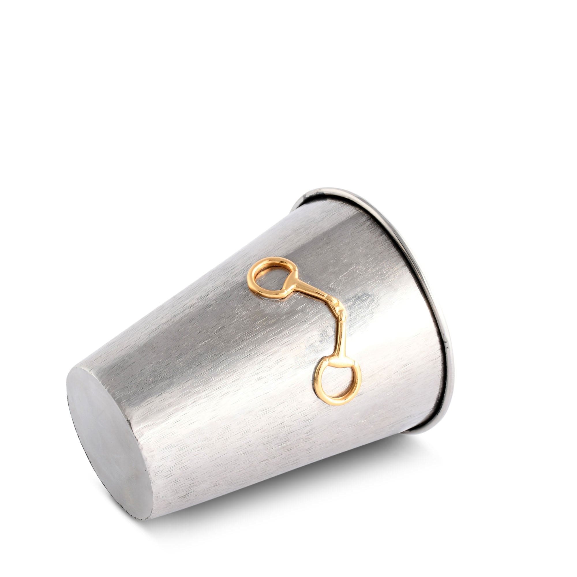 Vagabond House Serveware Vagabond House Mint Julip Stainless Steel Gold Bit