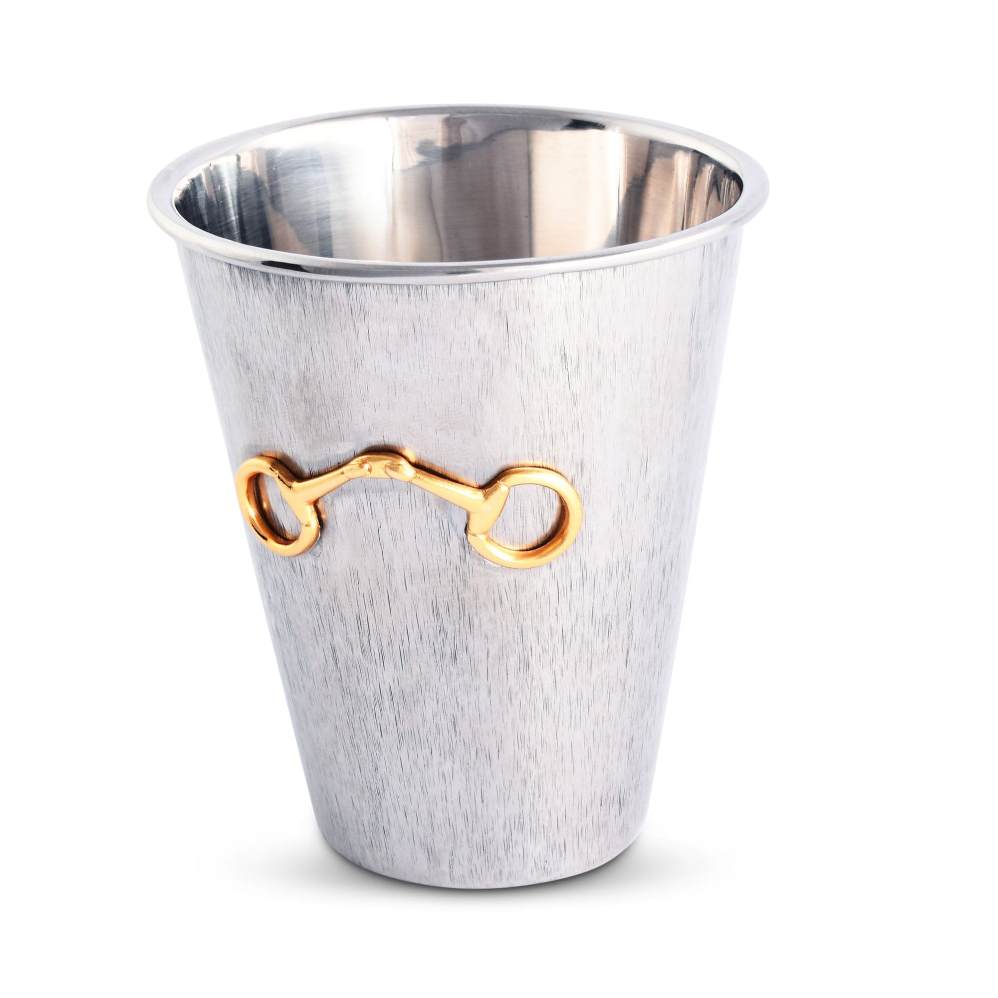 Vagabond House Serveware Vagabond House Mint Julip Stainless Steel Gold Bit