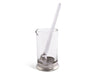 Vagabond House Serveware Vagabond House Mixing Pitcher and Stirrer - Hatched Glass