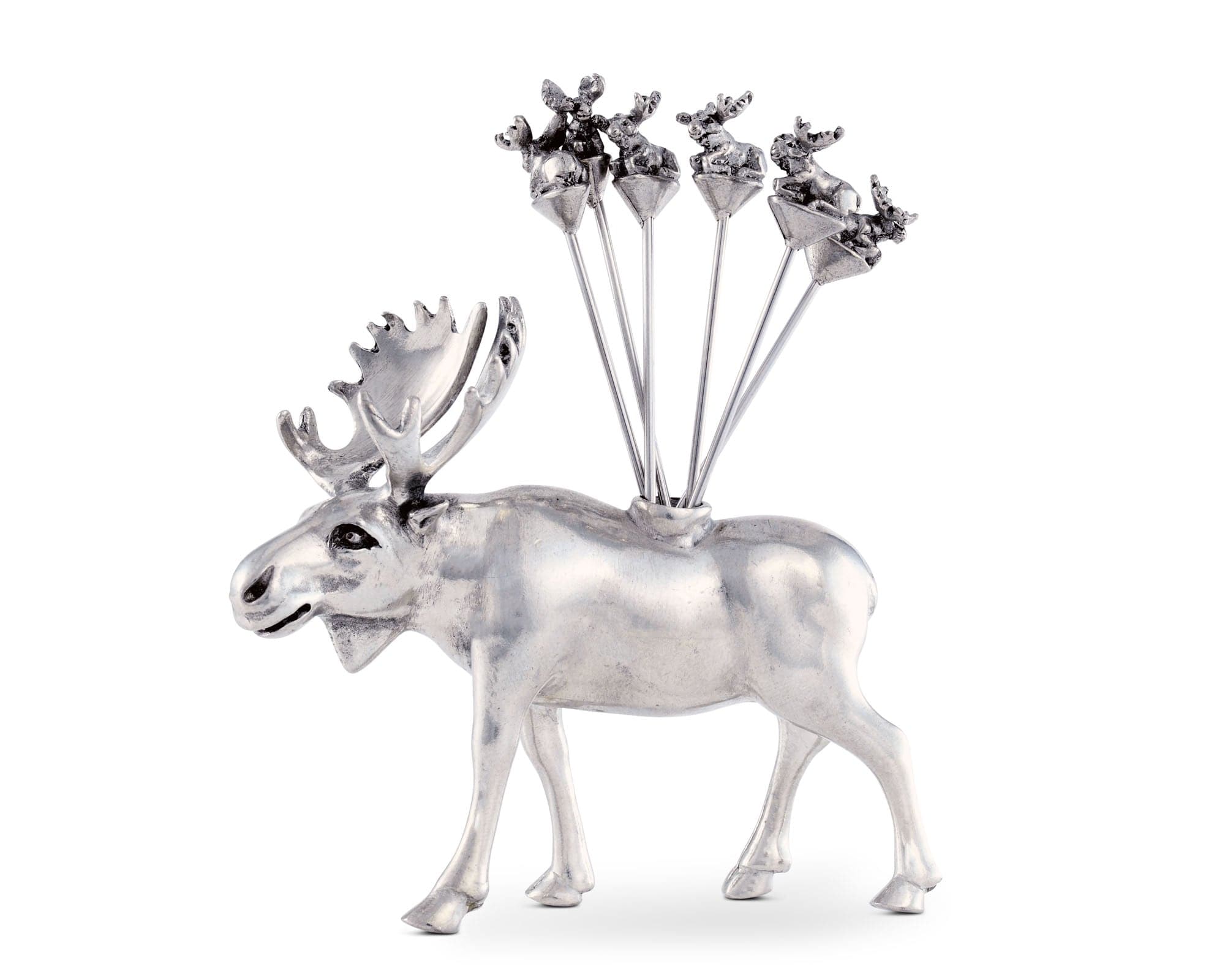 Vagabond House Serveware Vagabond House Moose Cheese Pick Set