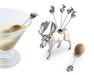 Vagabond House Serveware Vagabond House Moose Cheese Pick Set
